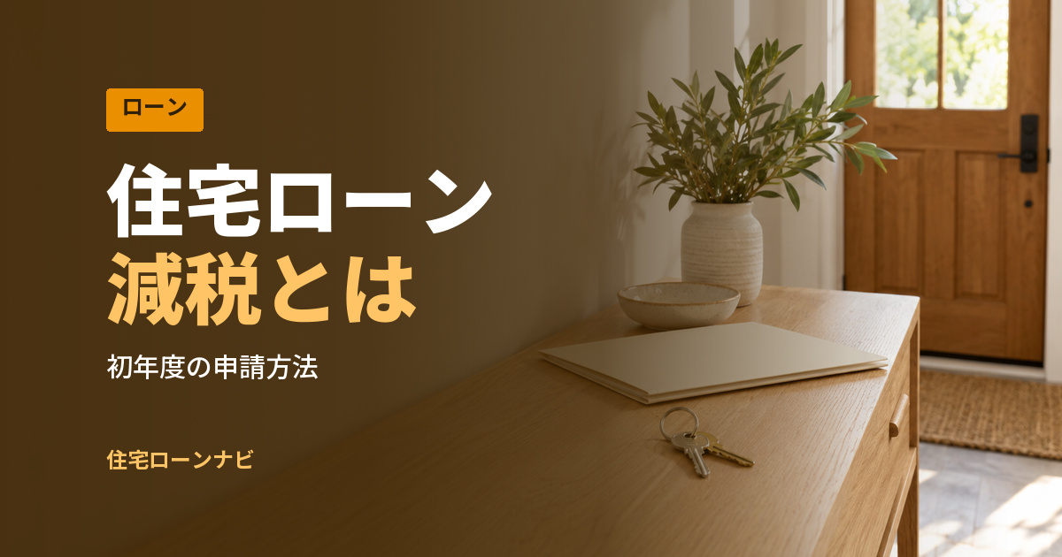 住宅ローン 減税とは