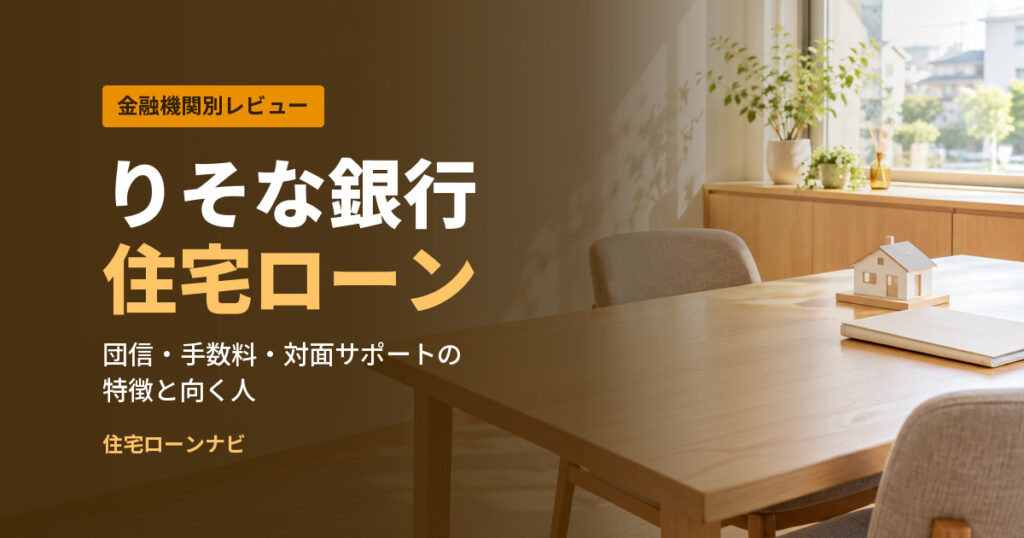りそな銀行 住宅ローン