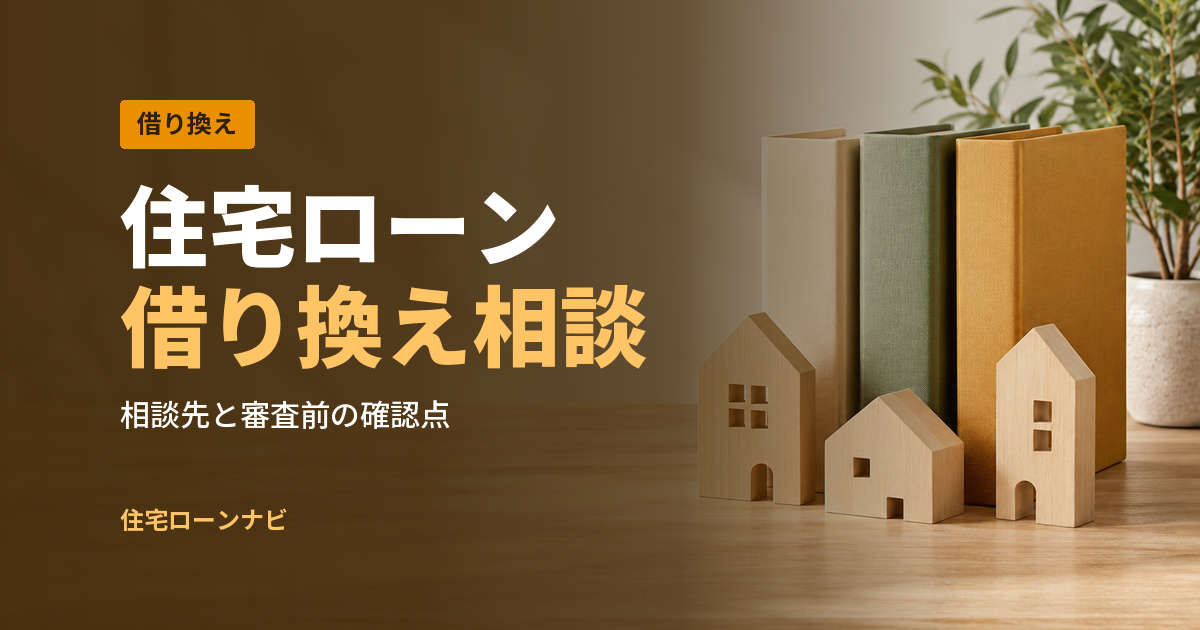 住宅ローン 借り換え相談