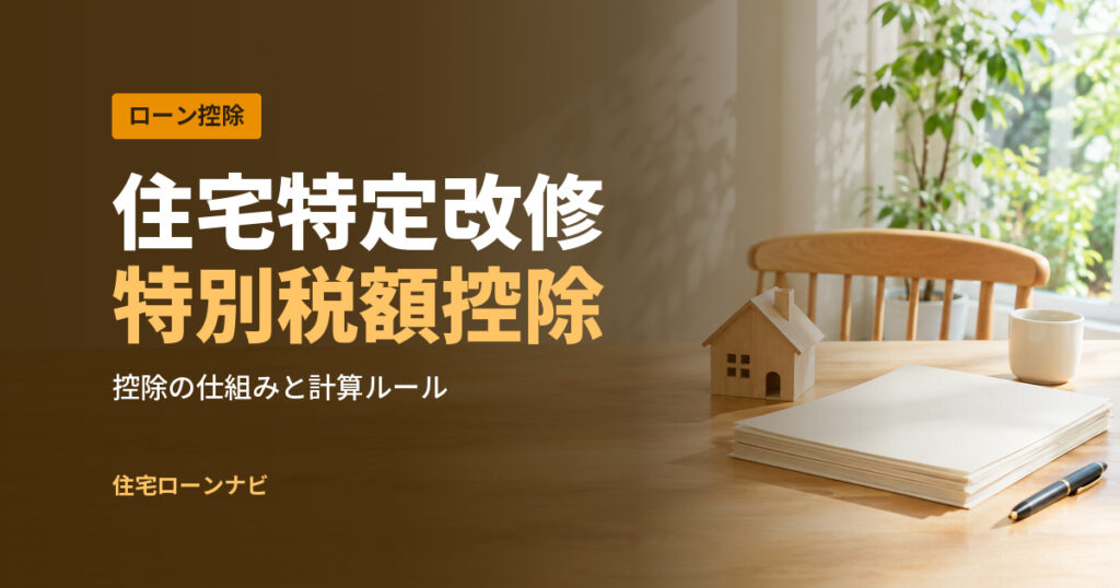 住宅特定改修 特別税額控除