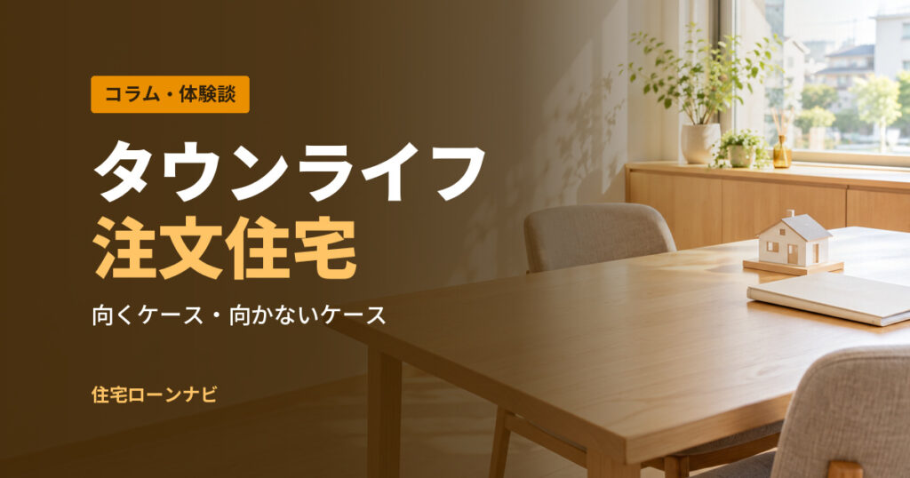 タウンライフ 注文住宅