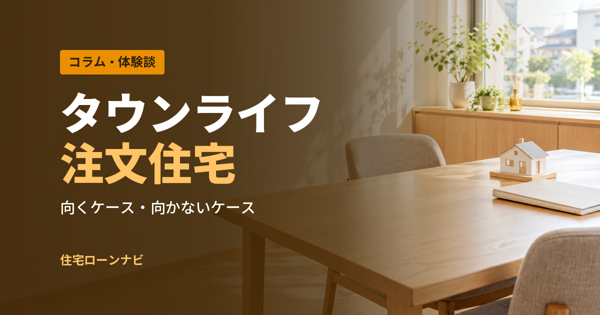 タウンライフ 注文住宅