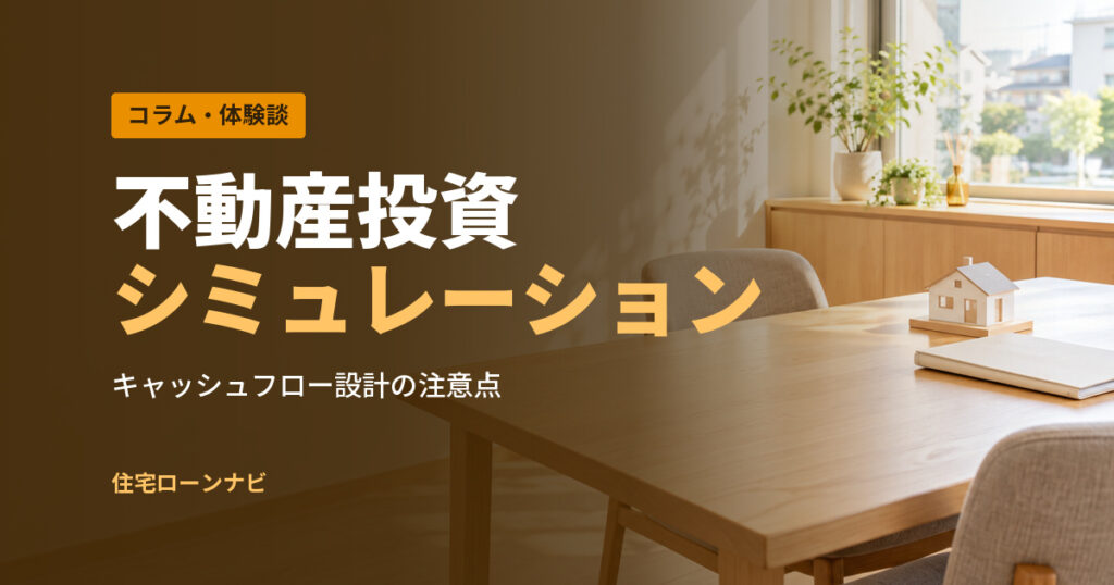 不動産投資 シミュレーション