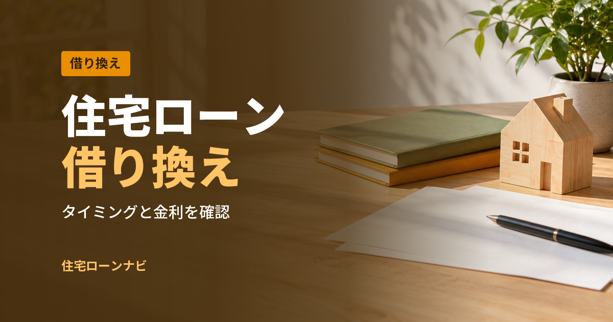 住宅ローン 借り換え