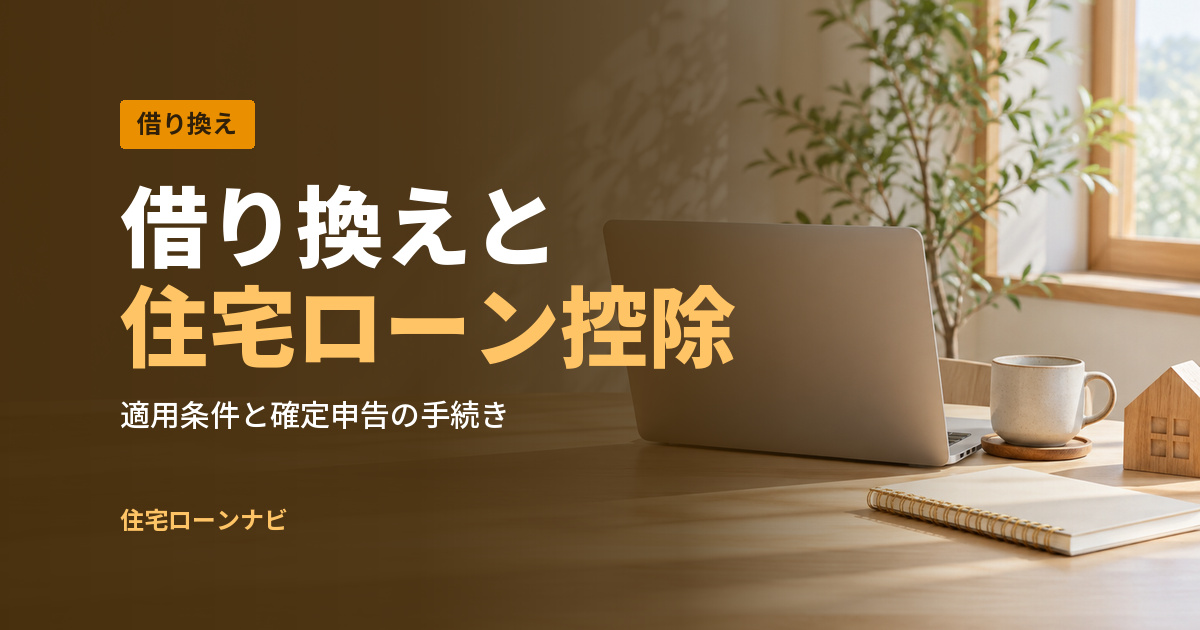 借り換えと 住宅ローン控除