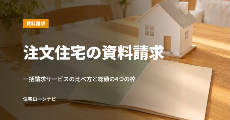 注文住宅の資料請求
